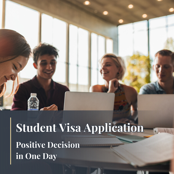 Student Visa Application: Positive Decision in 1 Day